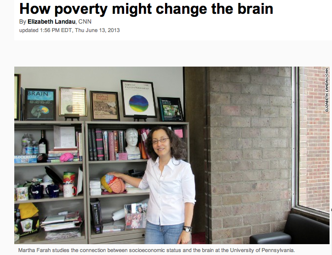 How poverty might change the brain